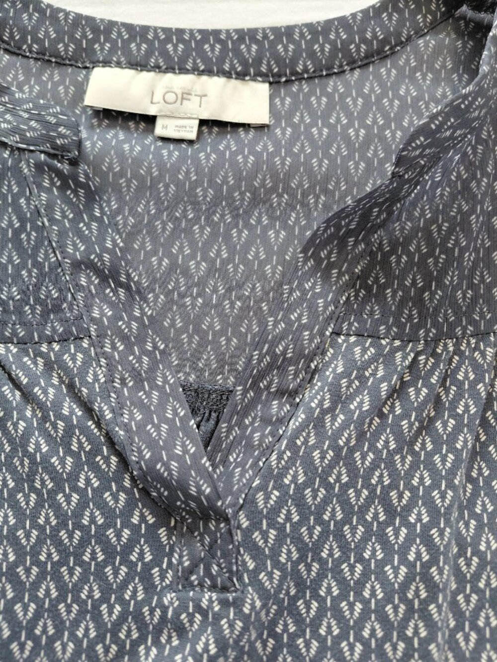 Loft Blue blouse - Picture 3 of 7